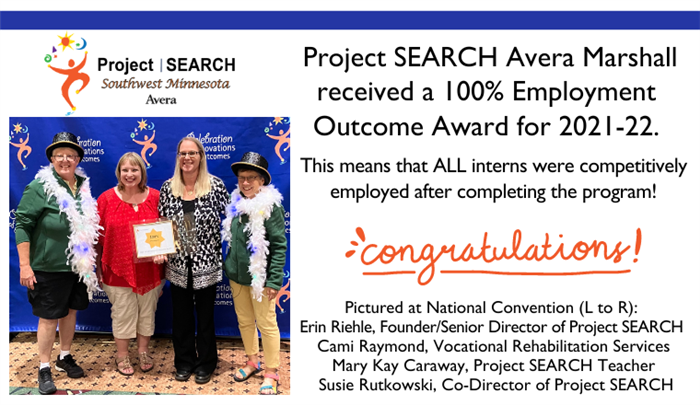 Project SEARCH award
